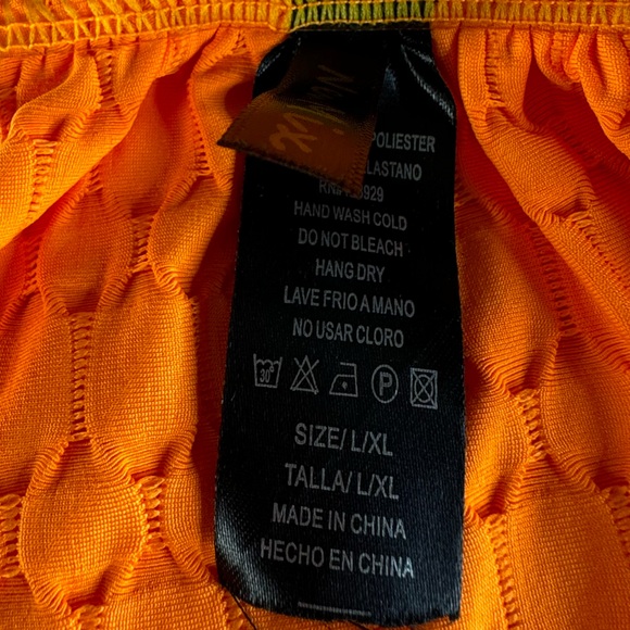 New Mix Women's Butt Scrunch Textured Neon Workout Leggings - Size: L / XL - NWT - Picture 11 of 11